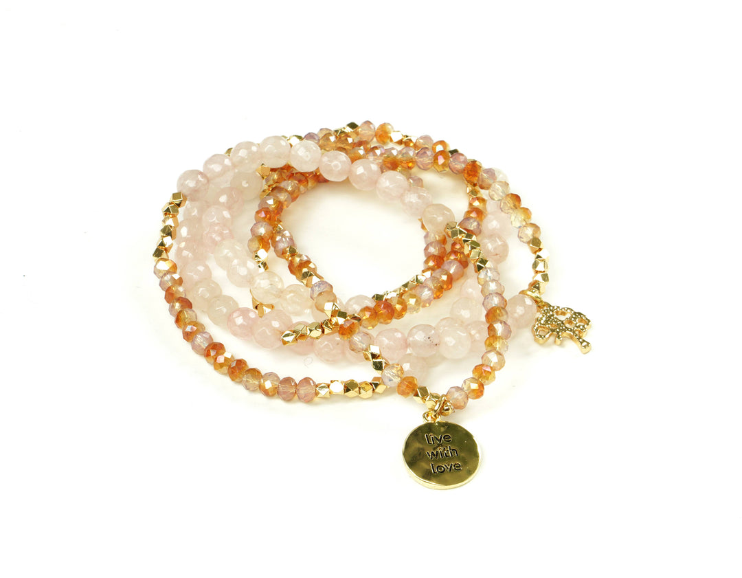 Soul Stacks Wrap Bracelet & Necklace - 6 Colors and Messages Available!