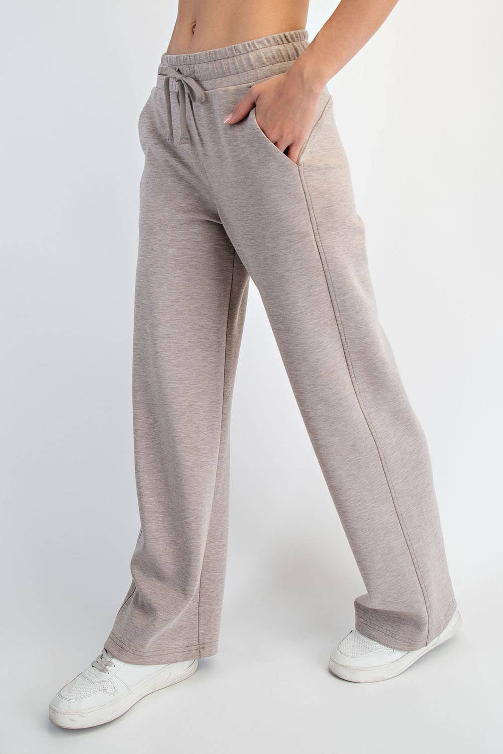 RAE MODE MODAL SCUBA STRAIGHT PANT - SAGE LEAF