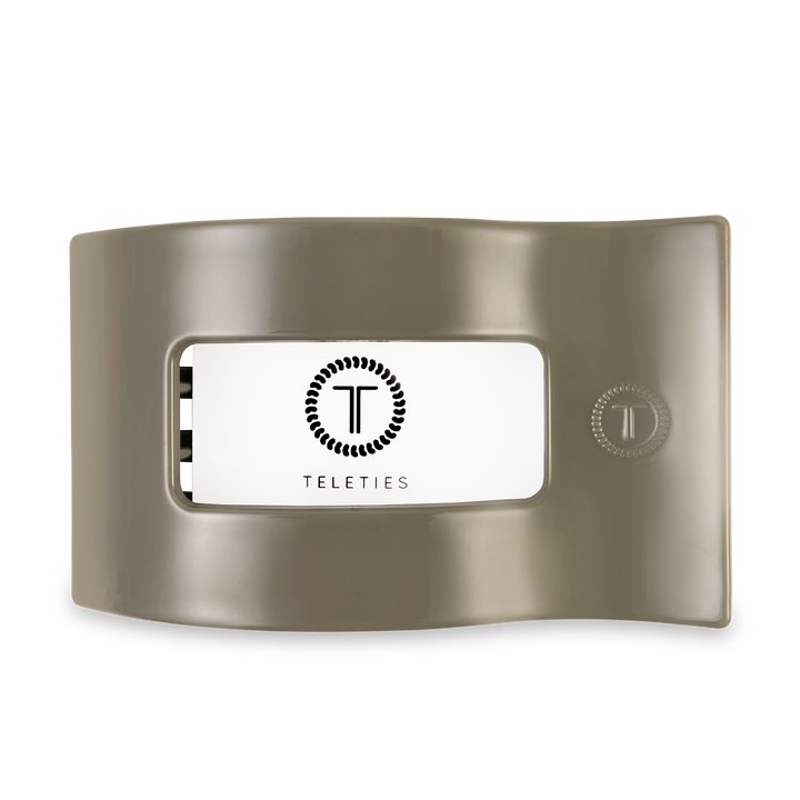 Flat Rectangle Hair Clip | Large | Sage It Ain't So