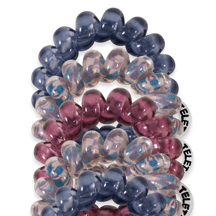 Spiral Hair Coils | Tiny | Purple Haze Hair Ties