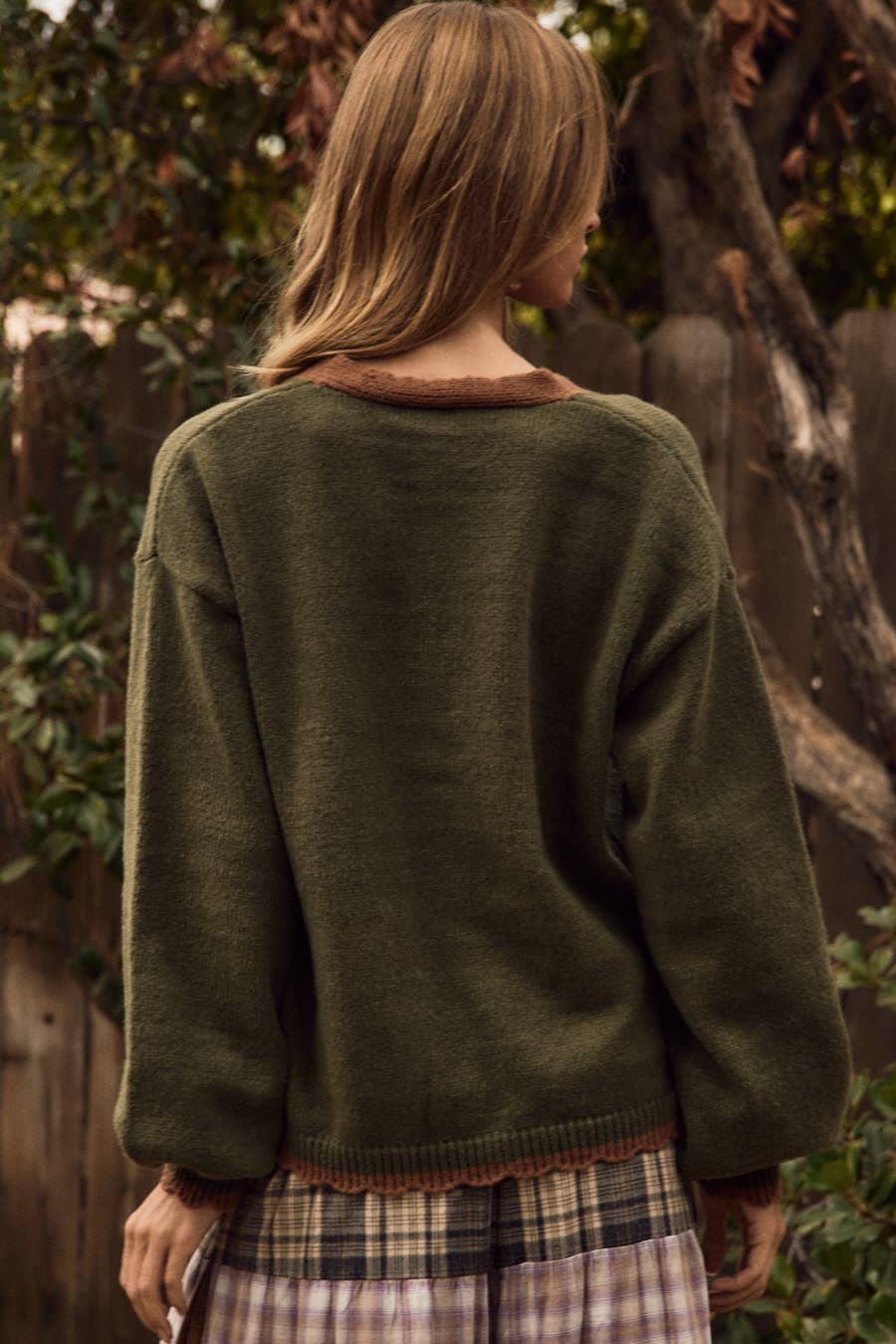 Woodland Whimsy Embroidered Cardigan