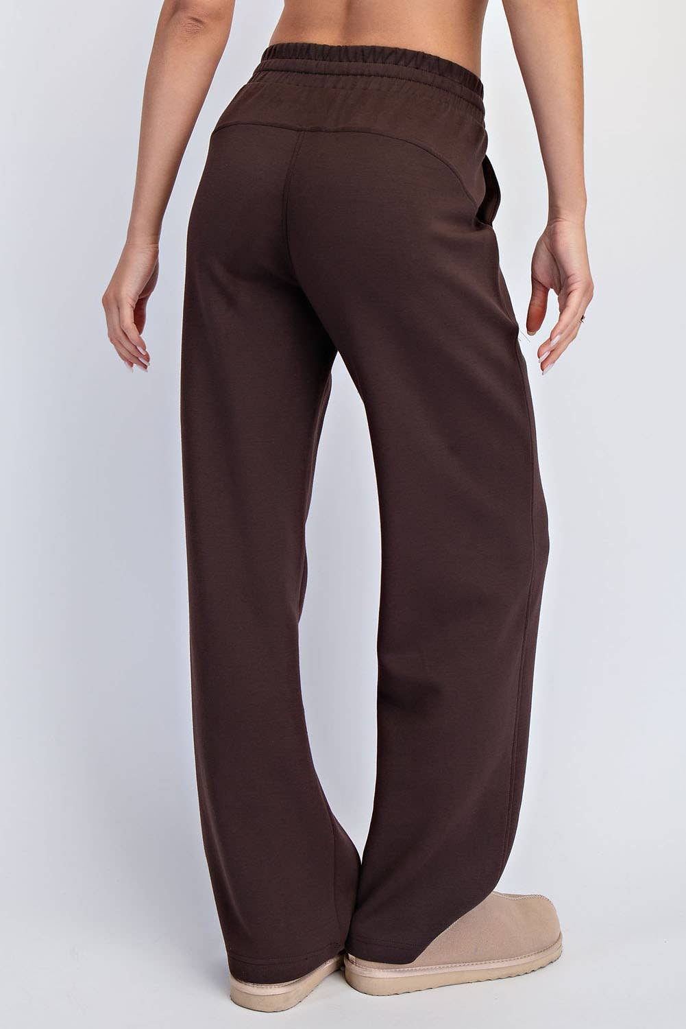 RAE MODE MODAL SCUBA STRAIGHT PANT - SAGE LEAF