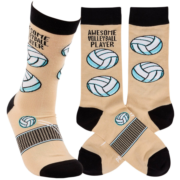 Awesome Volleyball Player Socks