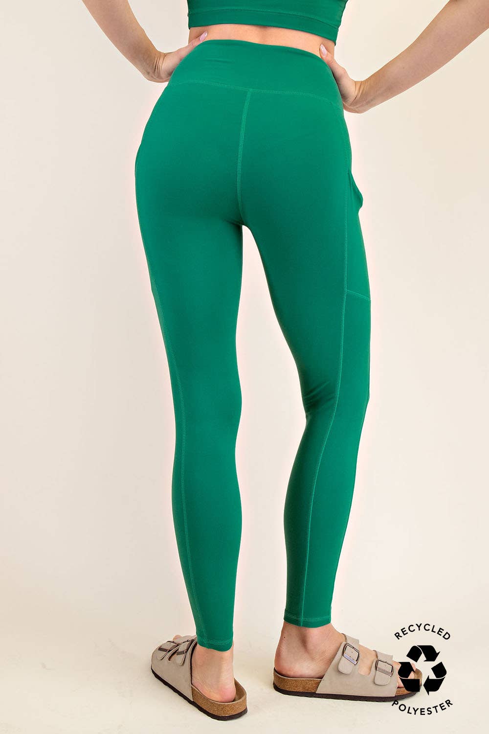 RAE MODE BUTTER BASIC LEGGING WITH POCKETS - FROSTED MULBERRY