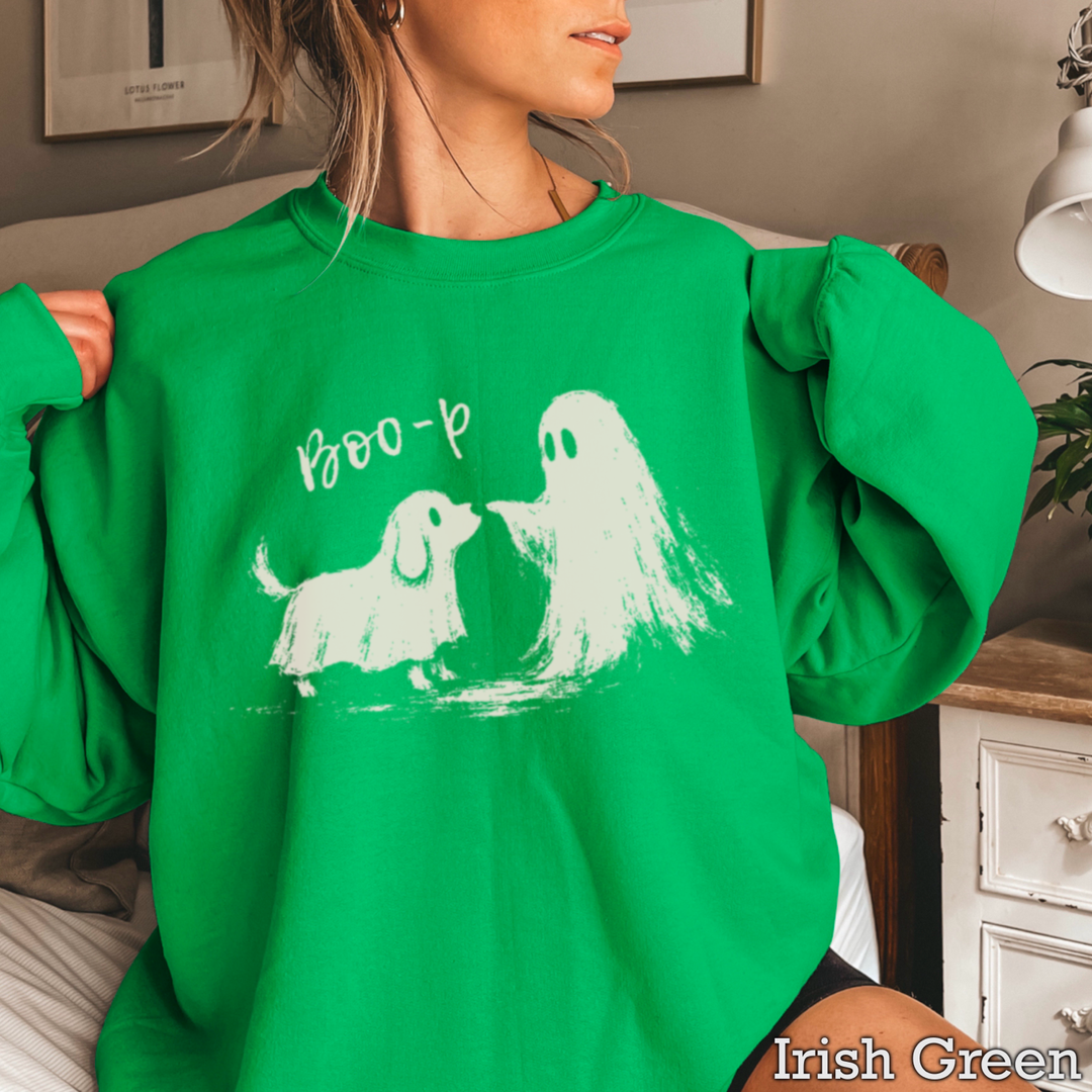 Boo-P Halloween Sweatshirt | Gildan Brand