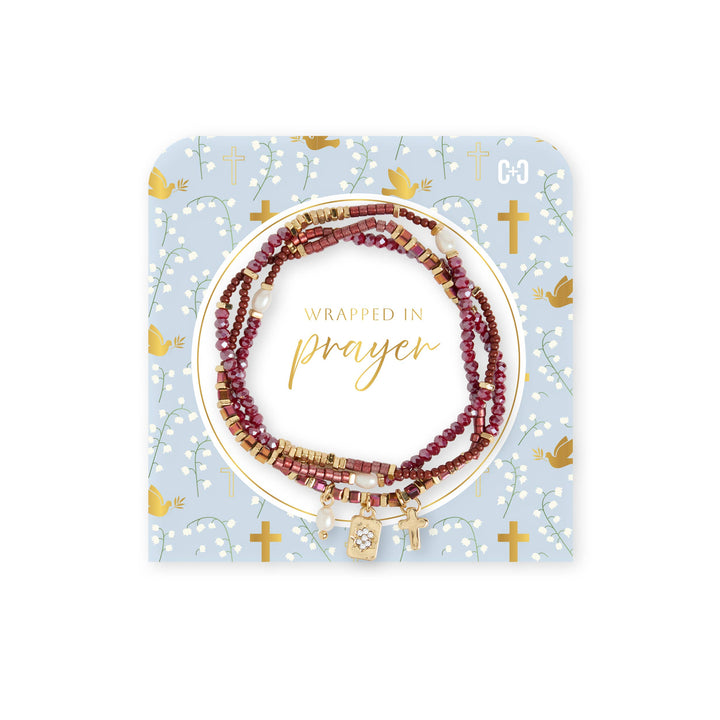 Wrapped in Prayer Bracelet - 6 colors