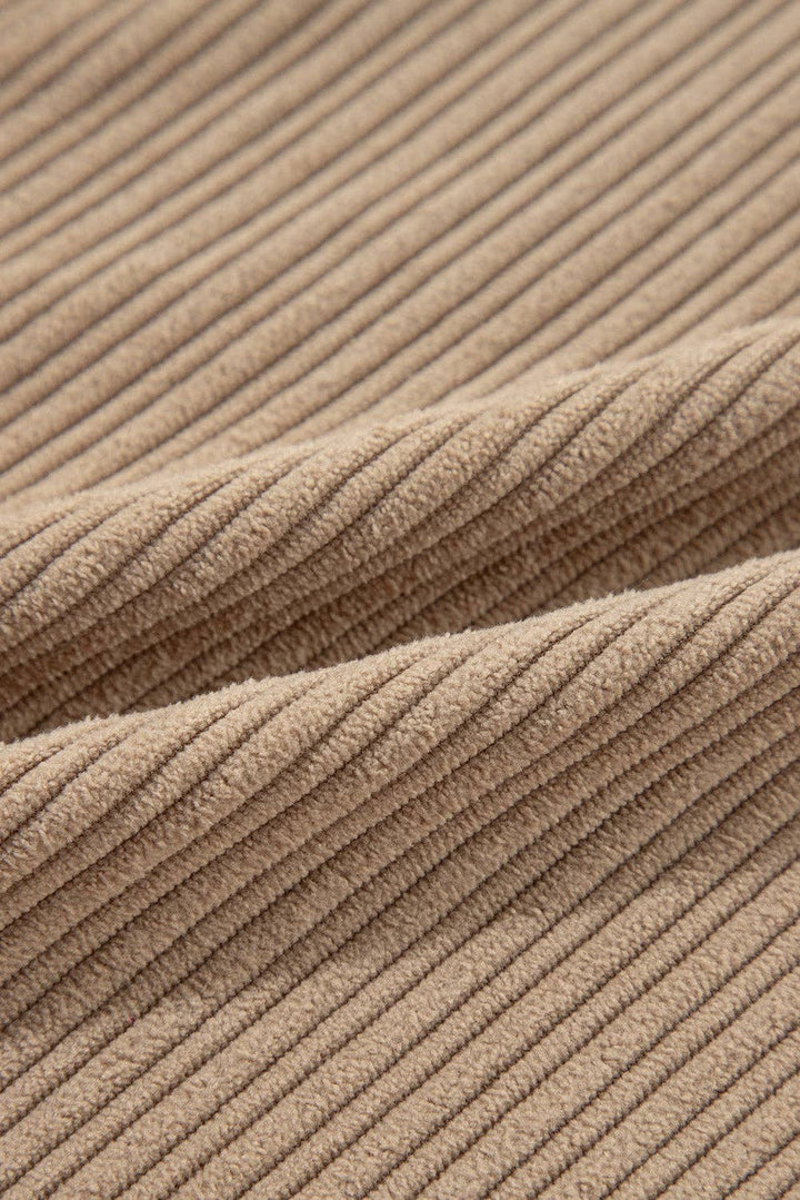 Mocha Corduroy Overalls