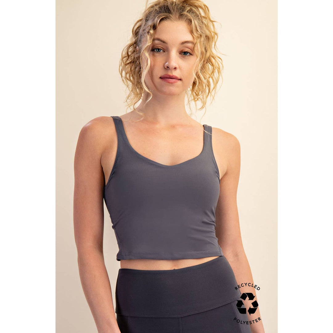 RAE MODE V NECK YOGA TOP - 3 COLORS