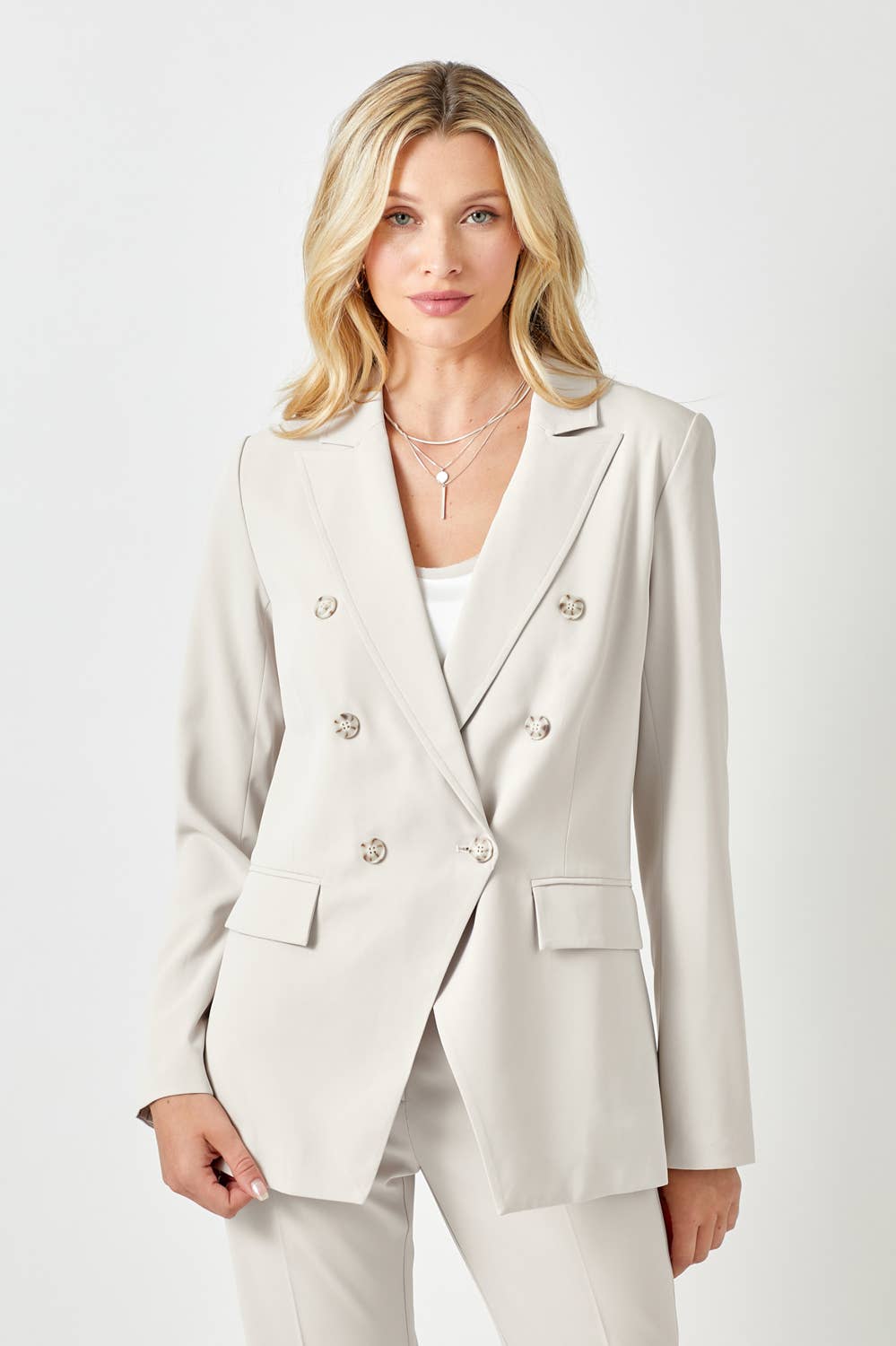 The Career Goals Double Breasted Blazer