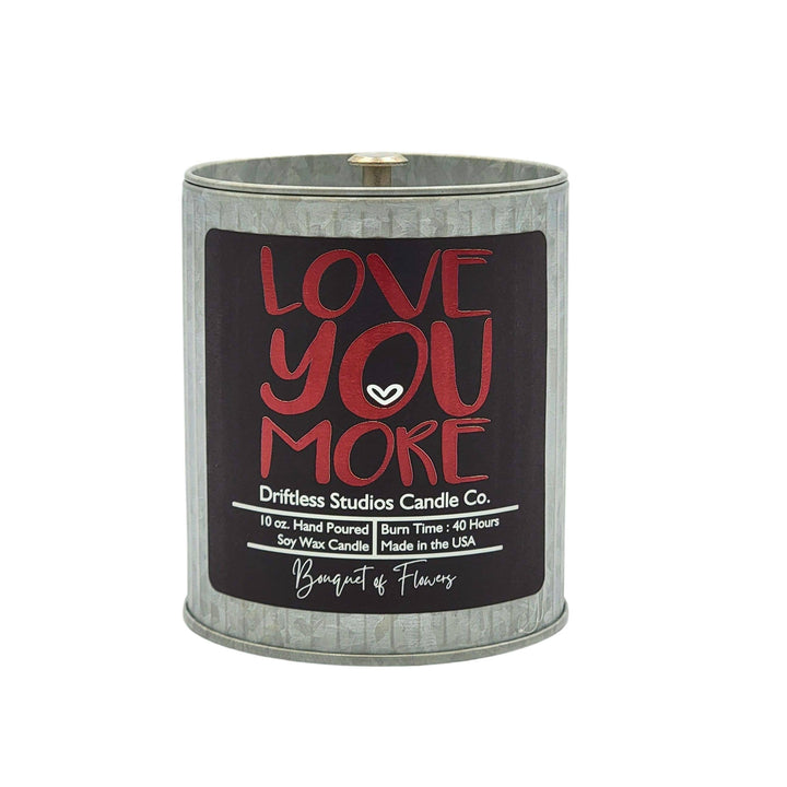 Love you more Valentines Farmhouse Candle - Valentines Gifts