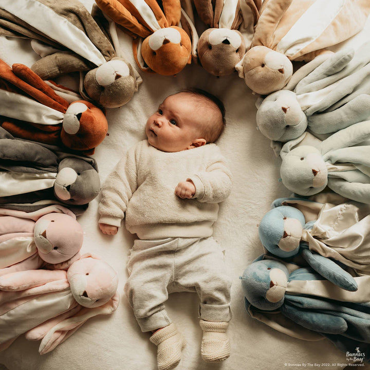 Nibble Bunny Buddy Blanket - Paprika