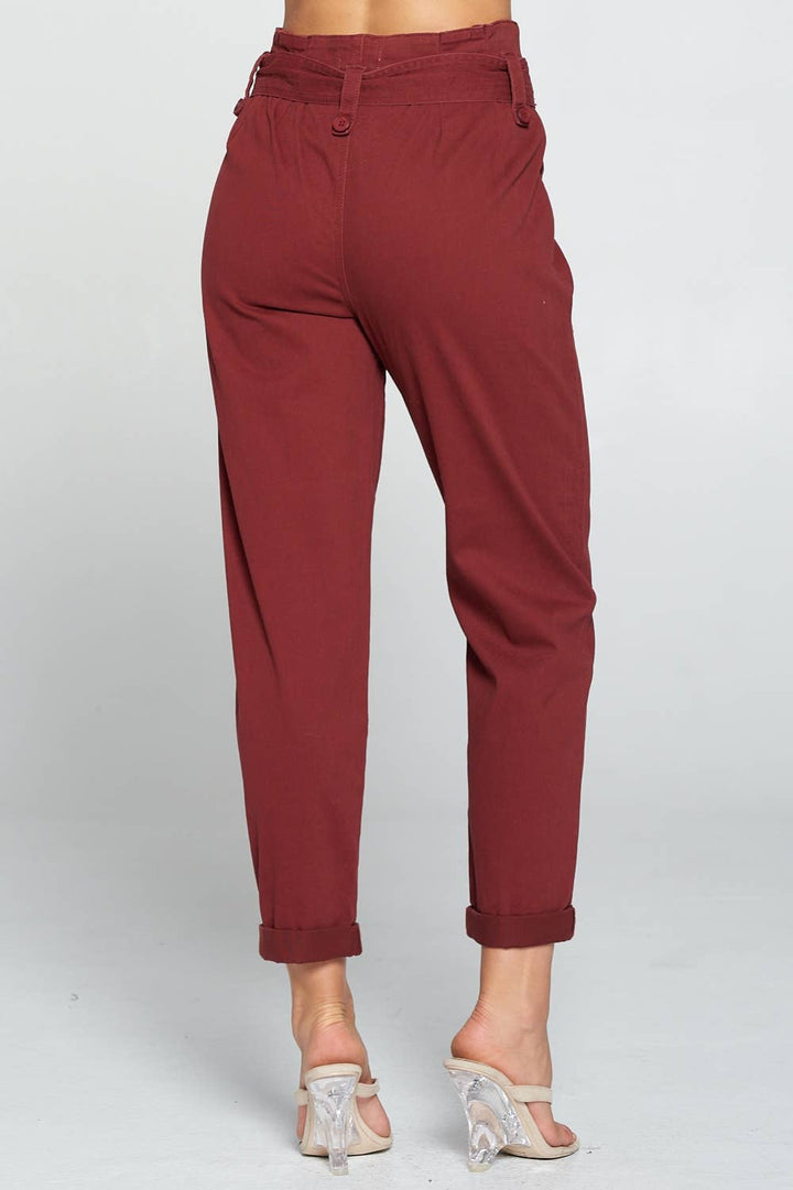 I&M Amber - High Rise Paper Bag Relaxed Pants