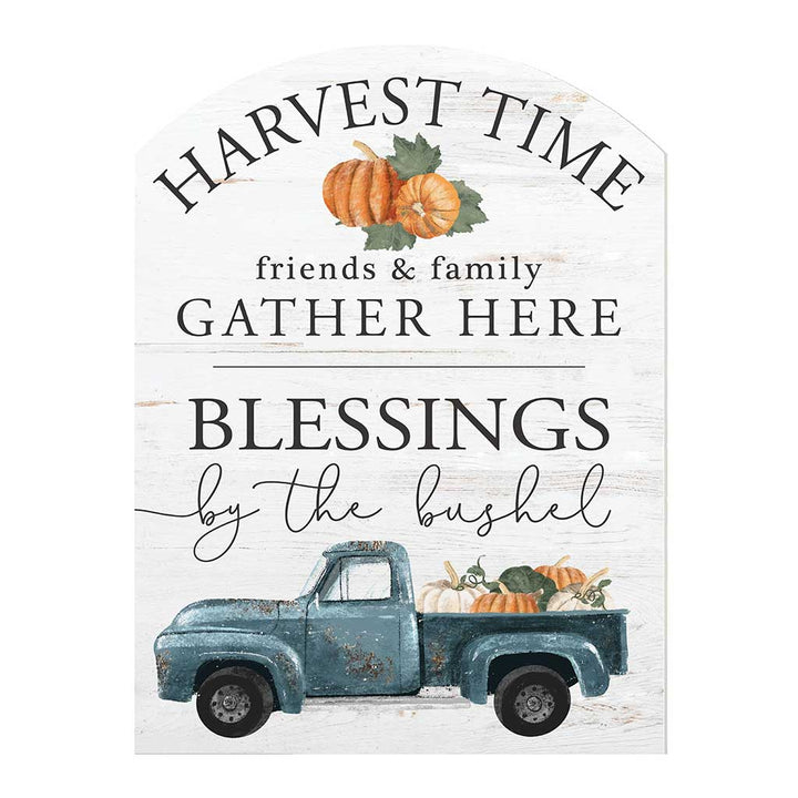 16x22 Welcome Pumpkin Truck Indoor Outdoor Sign Fall Decor