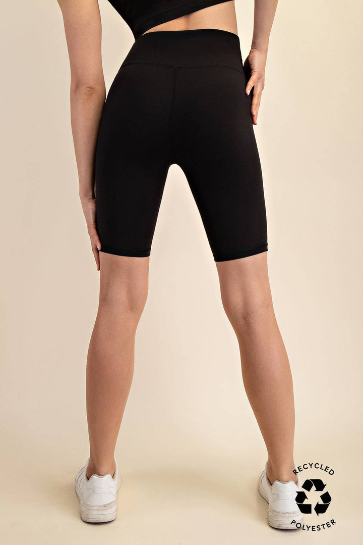 RAE MODE BUTTER YOGA BIKER SHORTS - TERRACOTTA