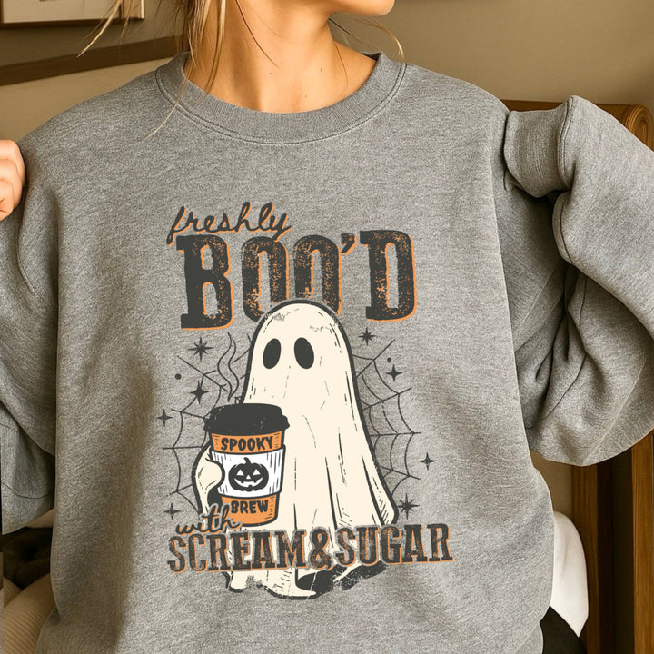 Freshly Boo’d Halloween Sweatshirt | Gildan Brand