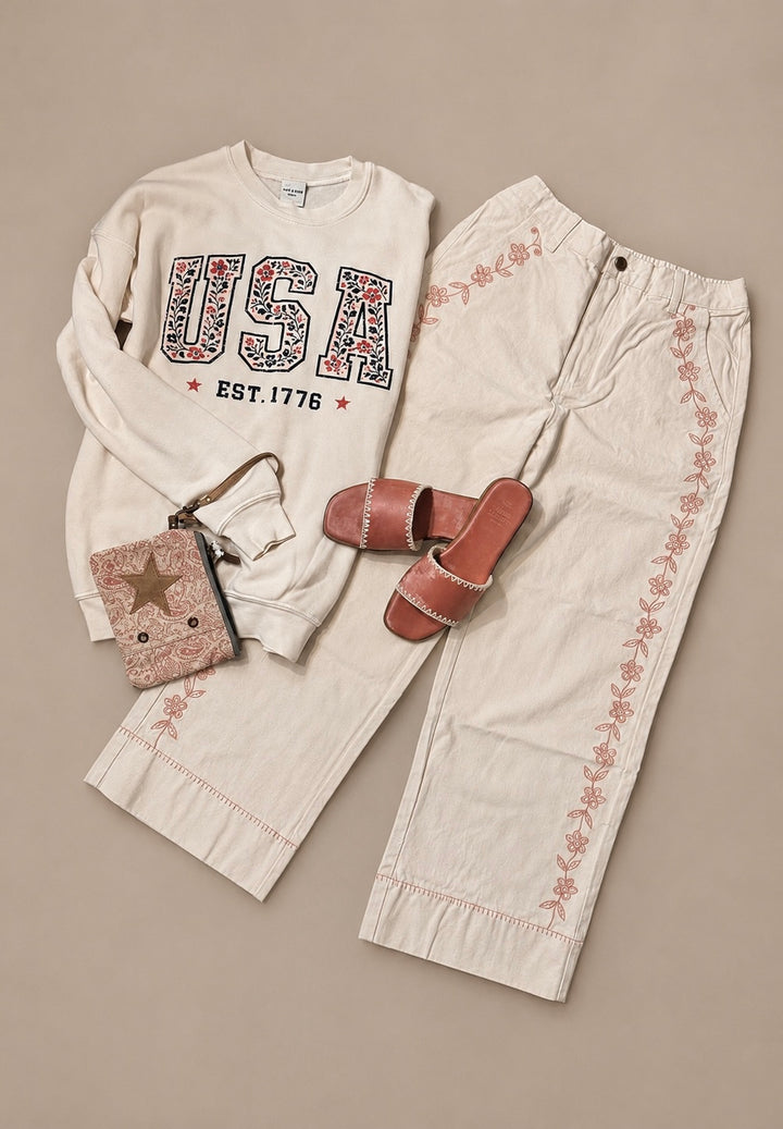 USA EST. 1776 GRAPHIC SWEATSHIRTS