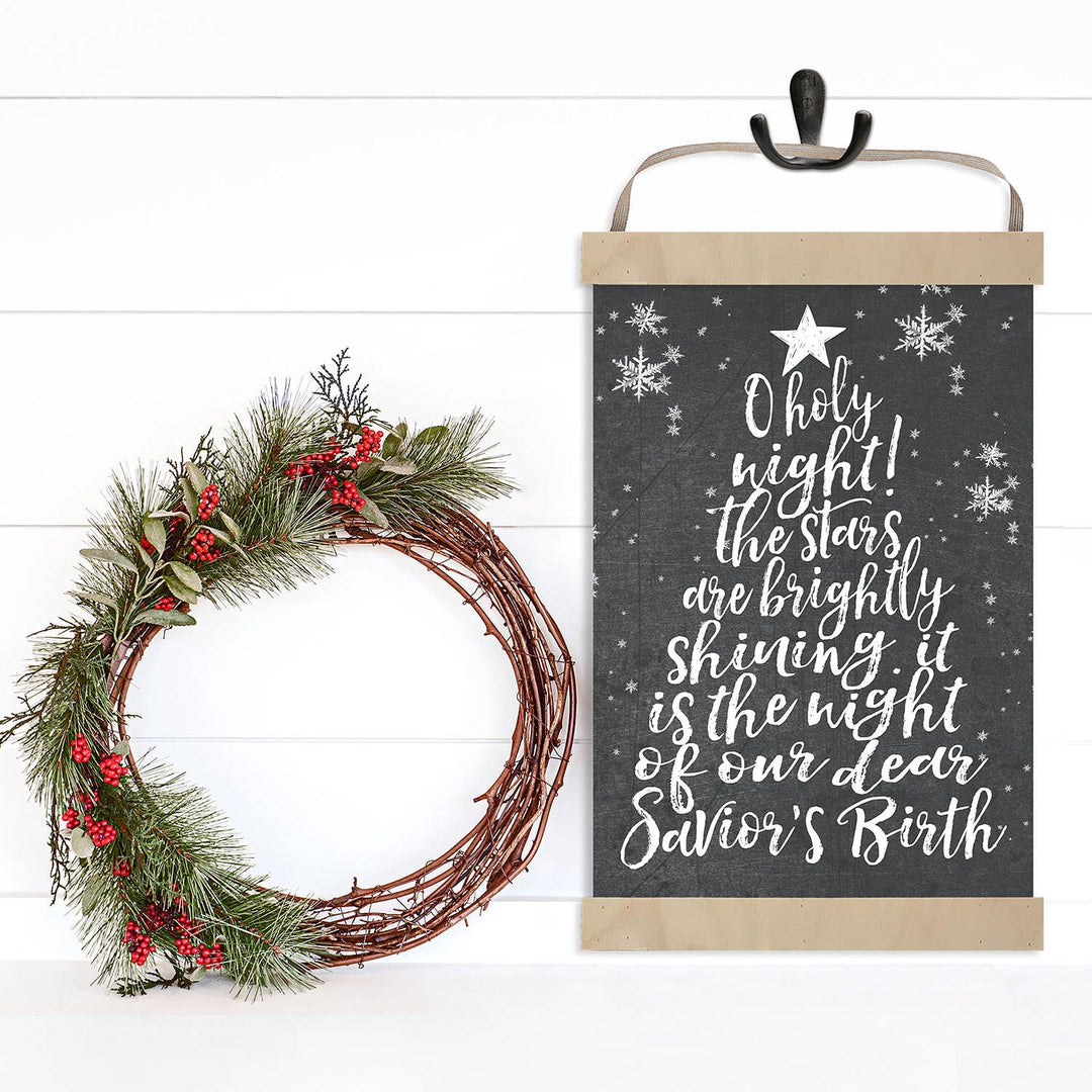 Oh Holy Night Banner Sign