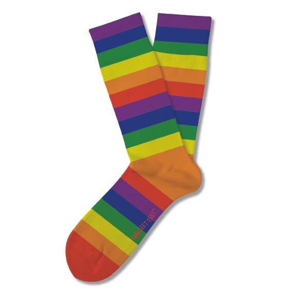 COLOR ME RAINBOW EVERYDAY NOVELTY SOCKS