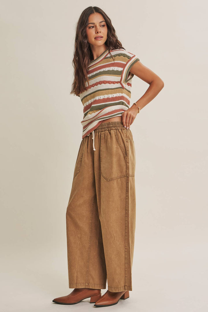 Spice of Life Striped Sweater Top