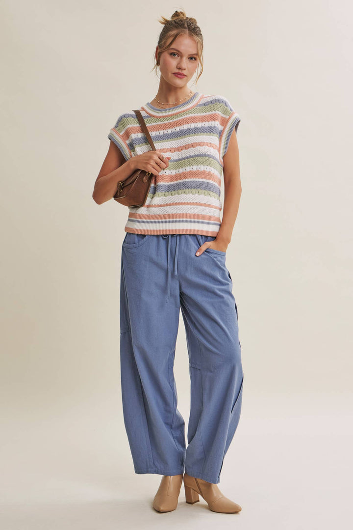 Spice of Life Striped Sweater Top