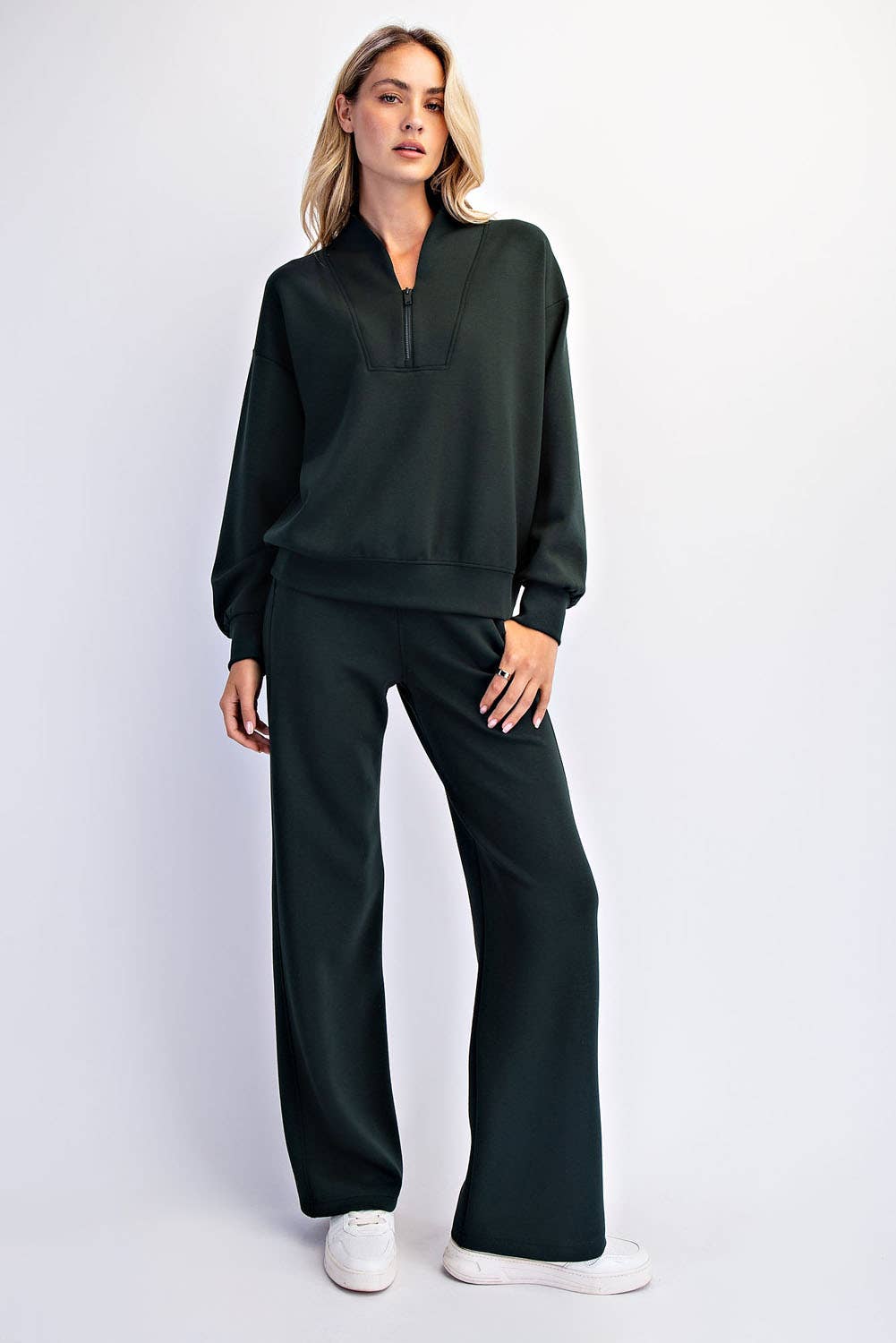 RAE MODE MODAL SCUBA STRAIGHT PANT - SAGE LEAF