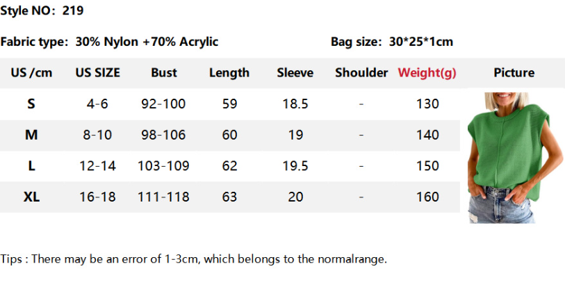 Knitted Casual Sweater Vest - in 3 colors!