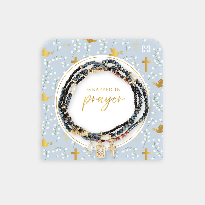 Wrapped in Prayer Bracelet - 6 colors