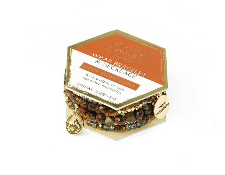 Soul Stacks Wrap Bracelet & Necklace - 6 Colors and Messages Available!