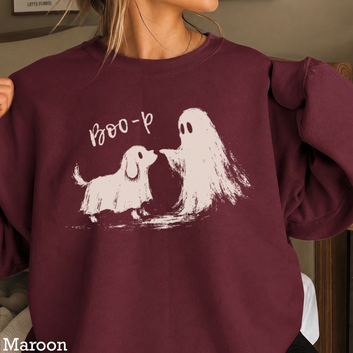 Boo-P Halloween Sweatshirt | Gildan Brand