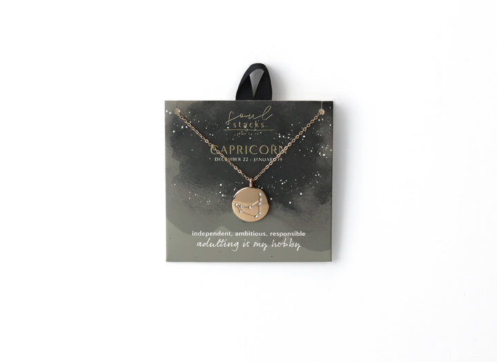 Soul Stacks Star Sign Pendant Necklaces - 12 zodiac Signs Available