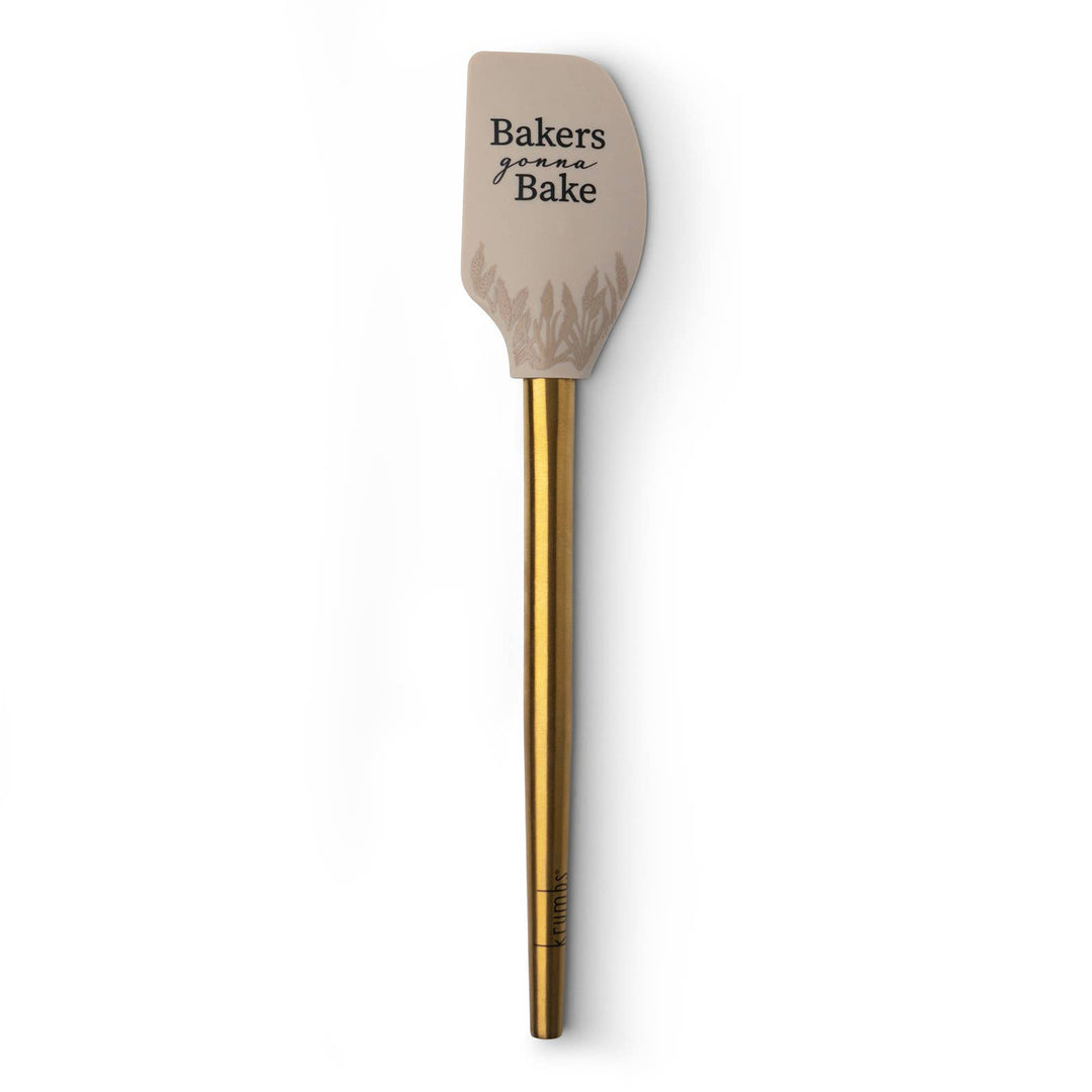 Krumbs Kitchen Elements Spatula w/Metallic Gold Handle - 6 styles/colors