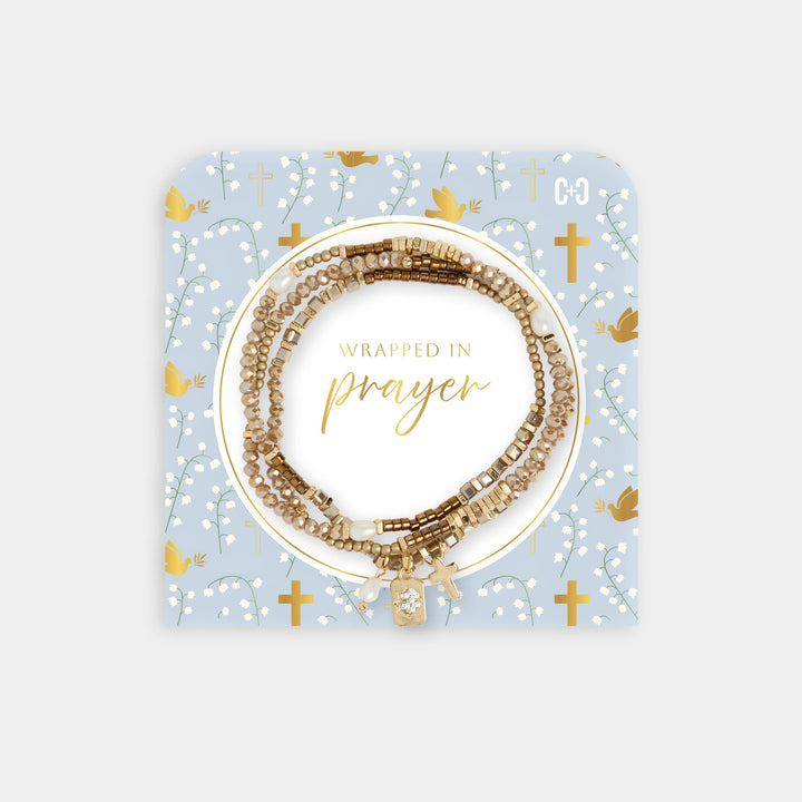 Wrapped in Prayer Bracelet - 6 colors