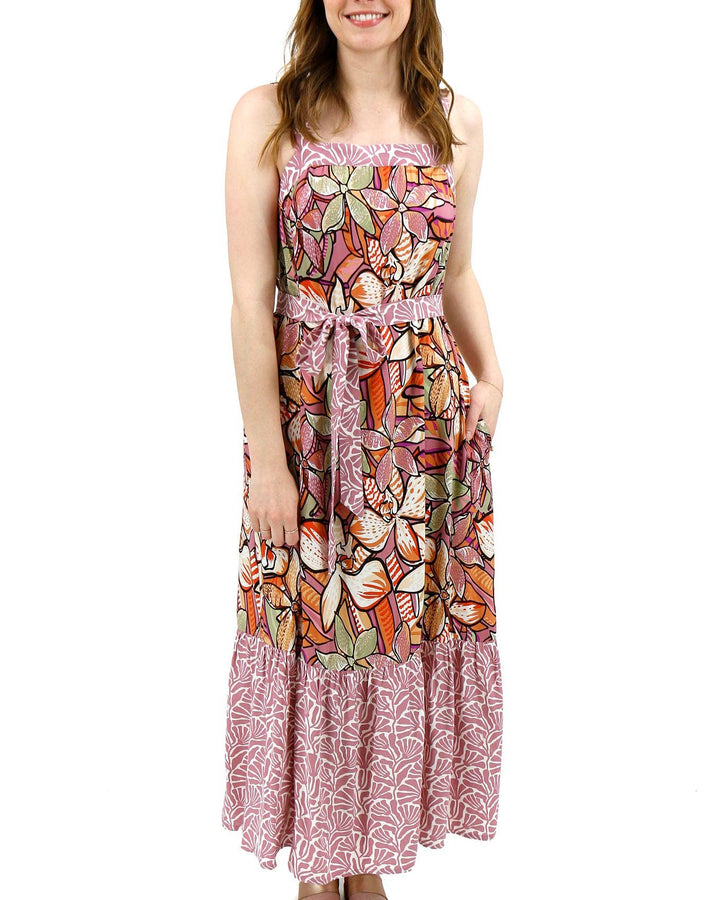 Grace and Lace Floral Summer Maxi Dress in Floral Print