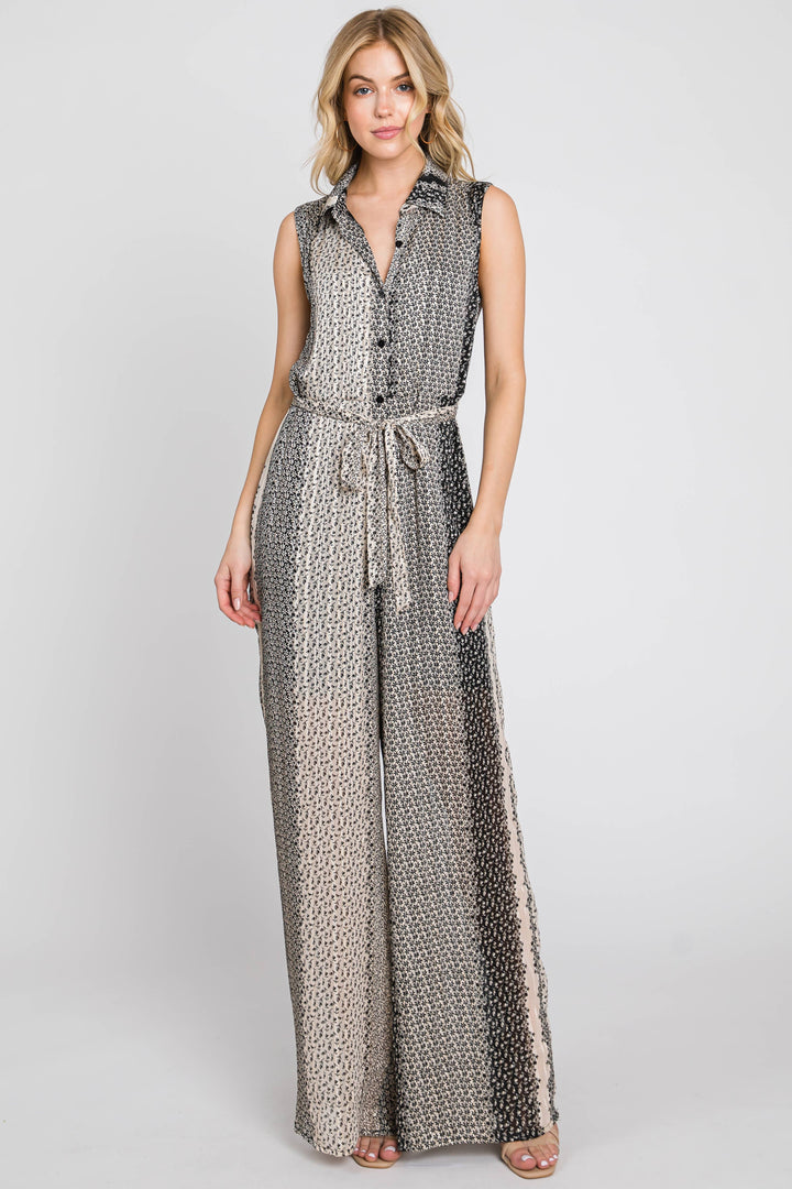 Starlit Manhattan Lurex Jumpsuit