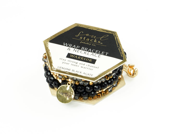 Soul Stacks Wrap Bracelet & Necklace - 6 Colors and Messages Available!