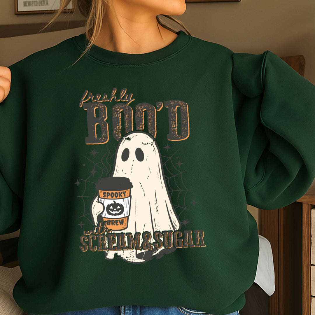 Freshly Boo’d Halloween Sweatshirt | Gildan Brand