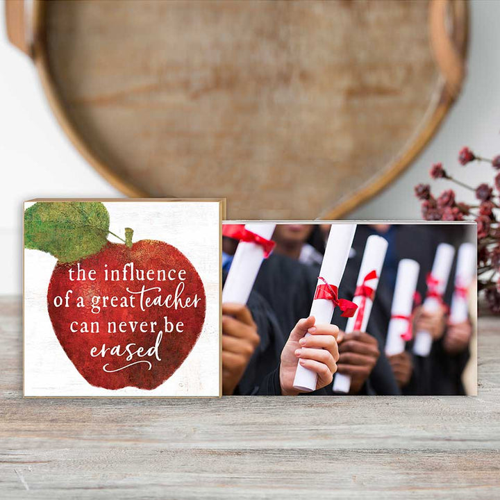 The Influence of a Great Teacher Floating Photo Frame