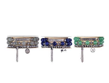 Soul Stacks Bracelet Sets - 6 colors with different inspirational messages!
