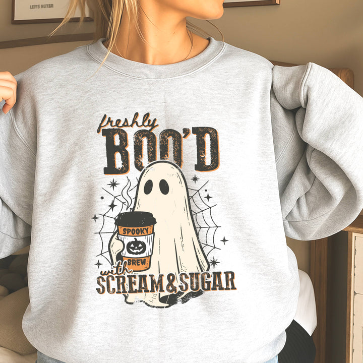 Freshly Boo’d Halloween Sweatshirt | Gildan Brand