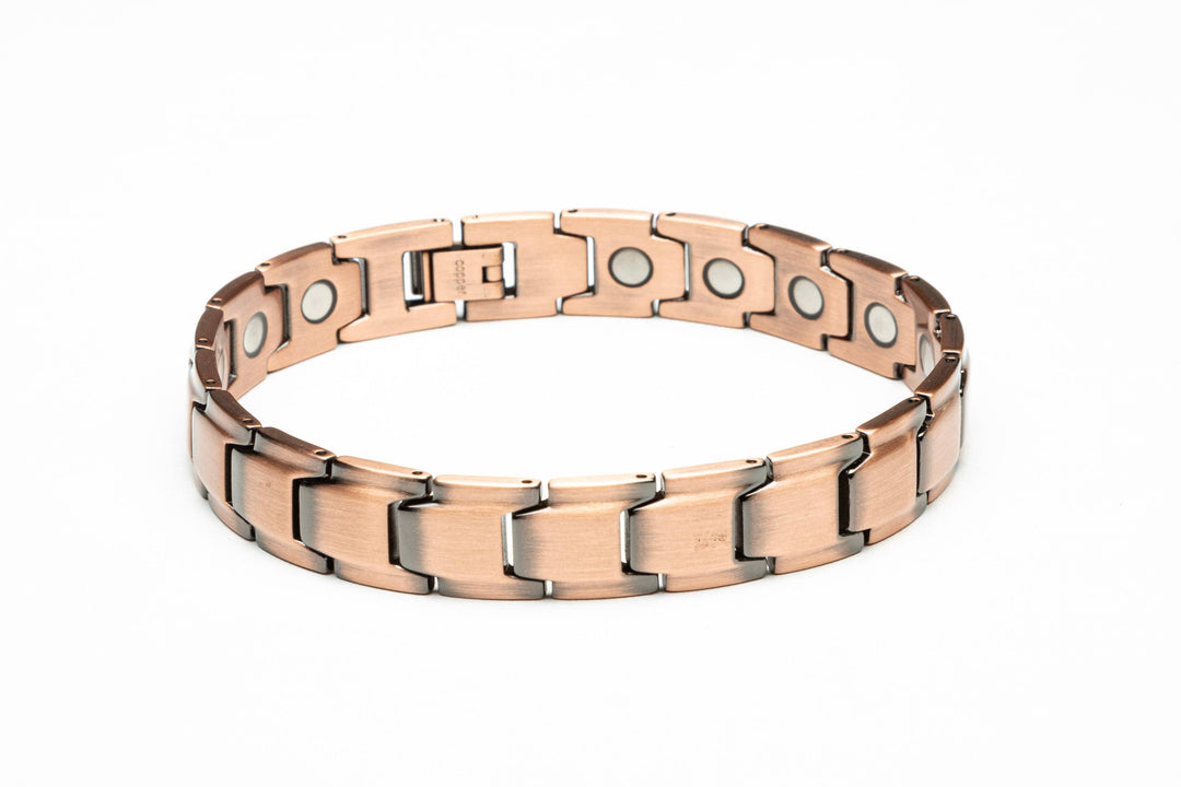 Thick 99.9% Pure Copper Magnetic Bracelet-8.5