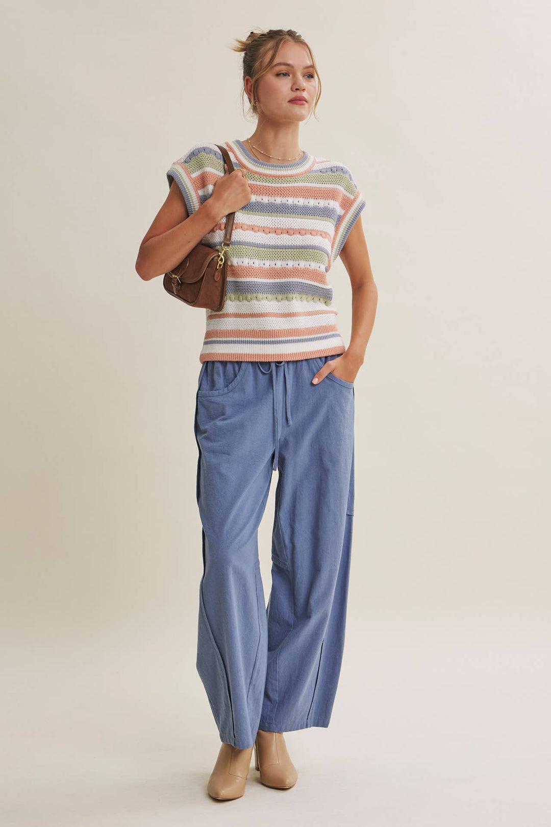Spice of Life Striped Sweater Top