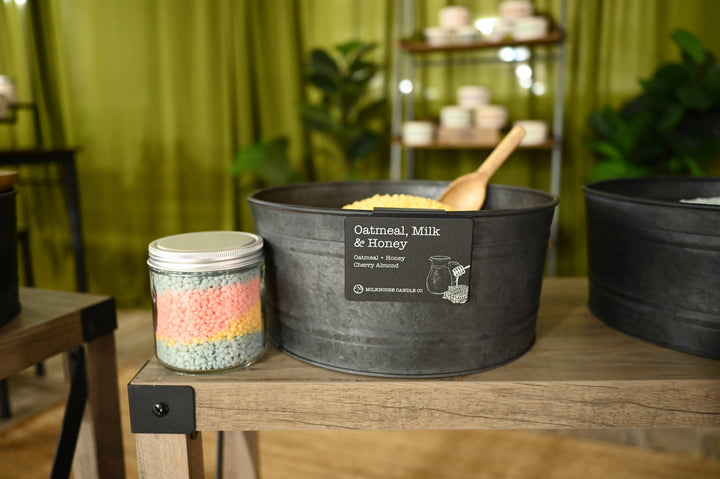 Candle Bar - 16 Oz Wicked Glass Jar w/ Lid