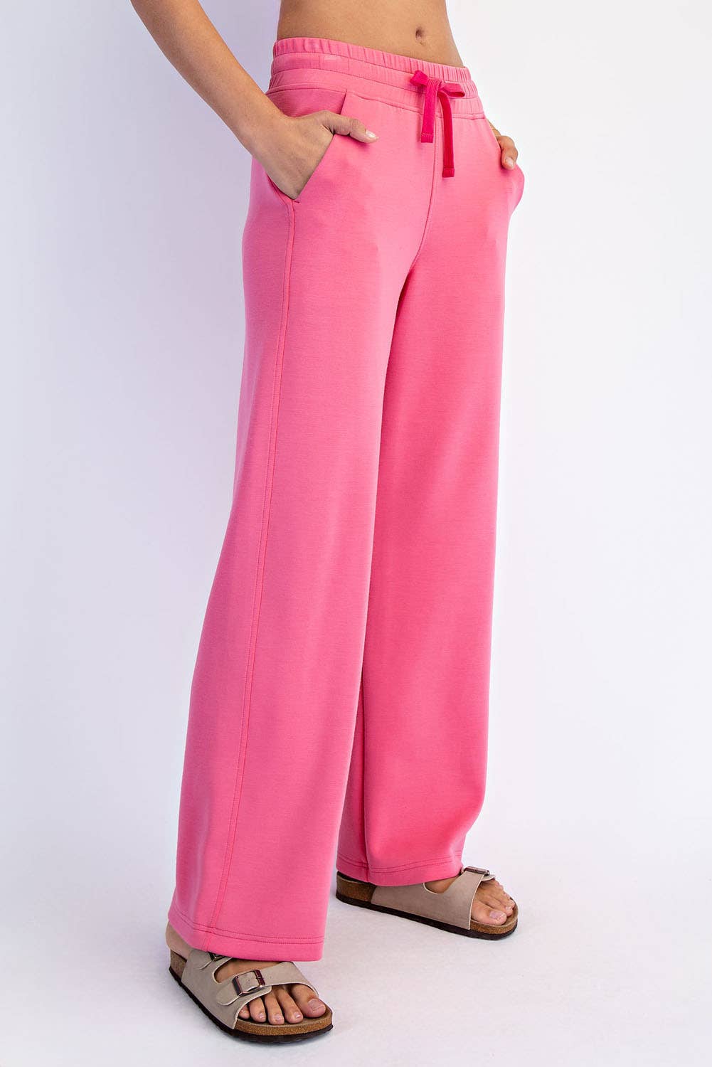 RAE MODE MODAL SCUBA STRAIGHT PANT - SAGE LEAF