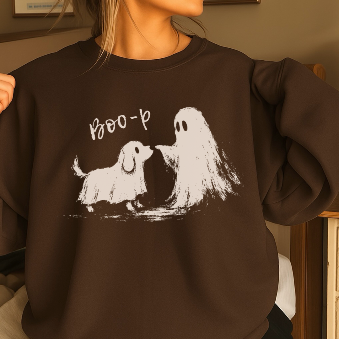 Boo-P Halloween Sweatshirt | Gildan Brand