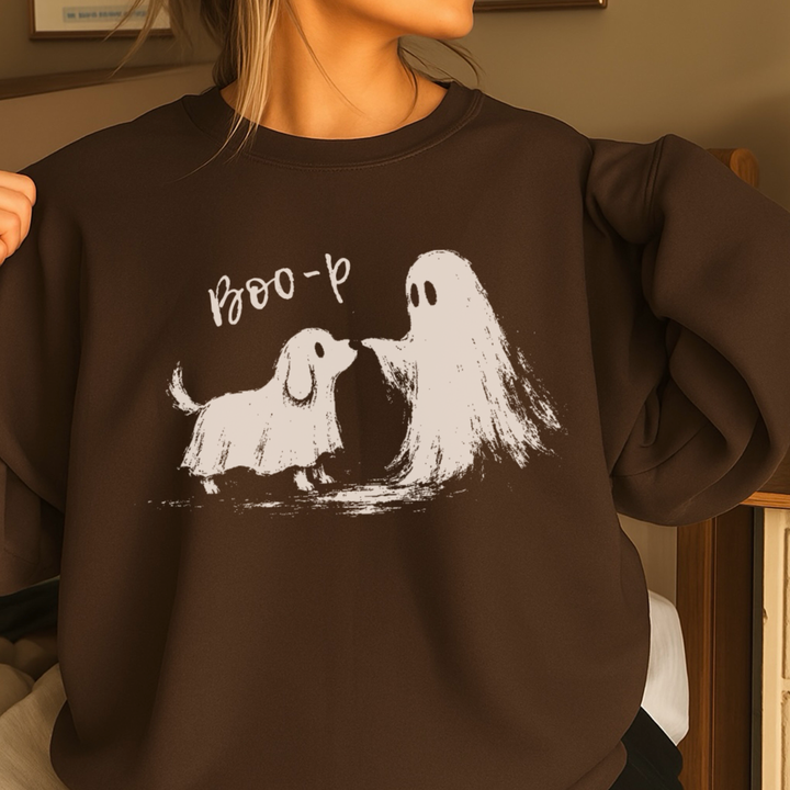 Boo-P Halloween Sweatshirt | Gildan Brand