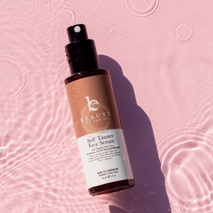 Self Tanner Hyaluronic Acid Face Serum 2oz, (2 Shades)
