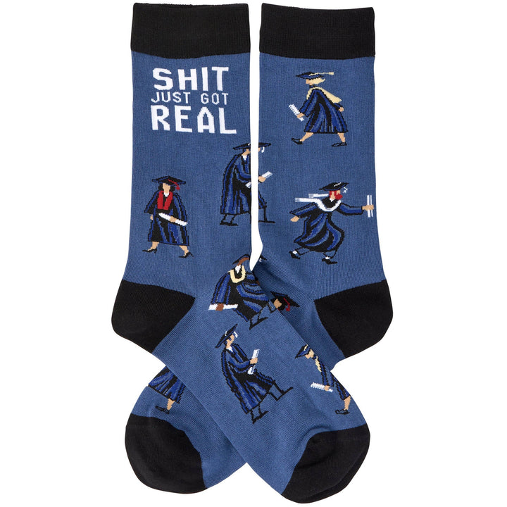 Just Got Real Socks