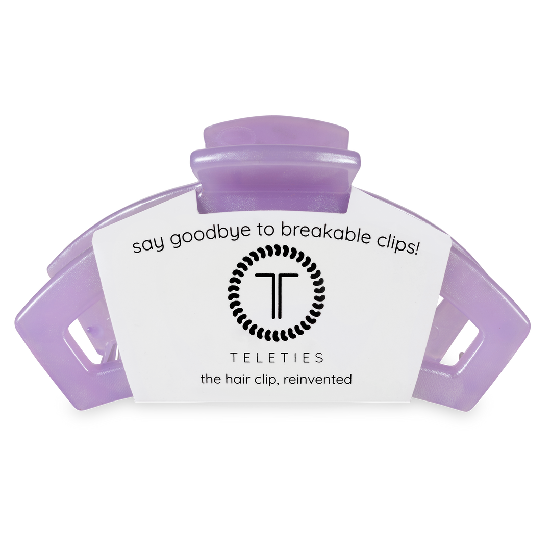 Open Hair Clip | Large | Lavender Mist
