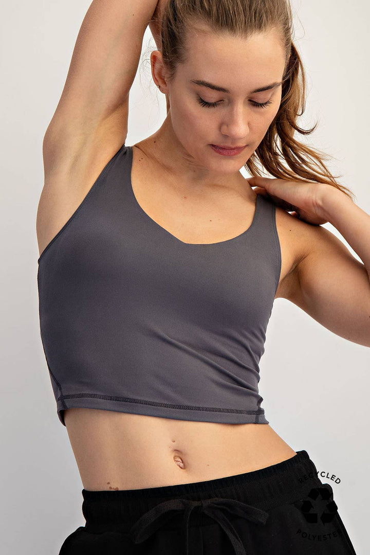 RAE MODE V NECK YOGA TOP - 3 COLORS