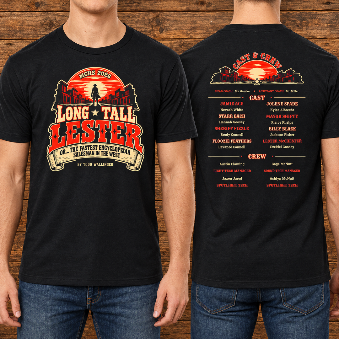MCHS ONE-ACTS 2026 Unisex Tee/Hoody/Crew Fundraiser